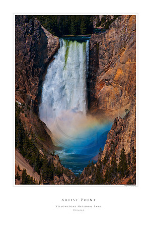 Artist Point - Yellowstone Park