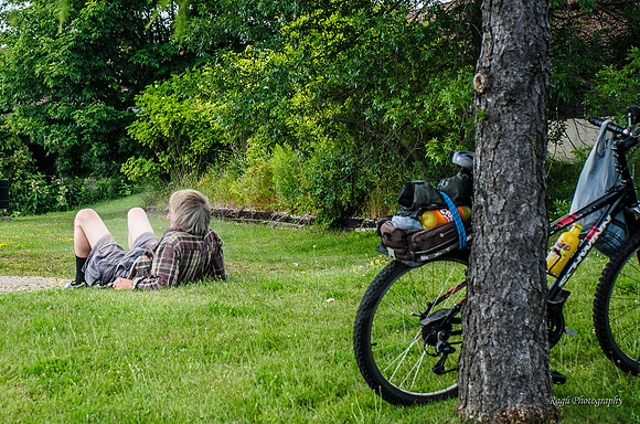 Relaxing in the Park