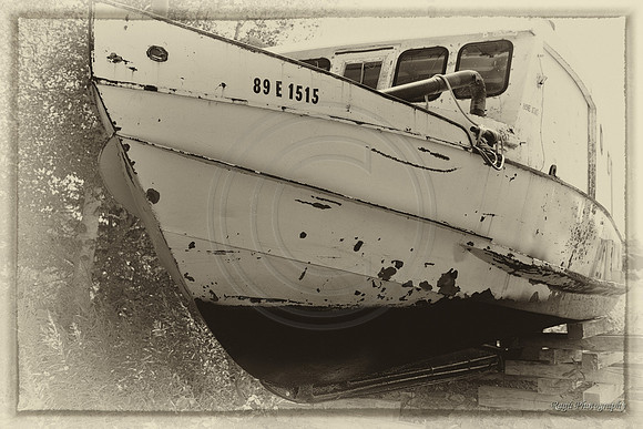 Dry Docked Boat